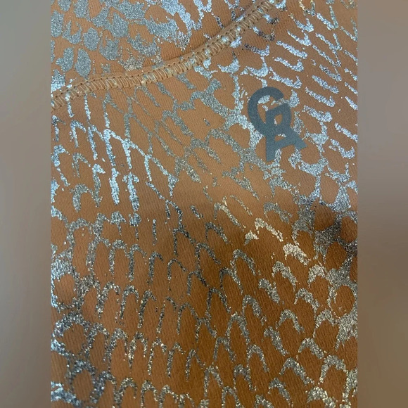 GOOD AMERICAN Python Print Foul Leggings‎ Size 3 Athletic LIKE NEW - Picture 8 of 14